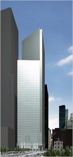 Projekty nového WTC pět let po leteckém útoku - „Tower 4“ od Fumihiko Maki - foto: © Maki and Associates