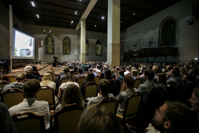 Rozhovor s Kengo Kumou - Přednáška v Betlémské kapli - foto: Jiří Straka