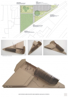 Památník Jana Palacha ve Všetatech - výsledky soutěže - Odměna - foto: Ing. arch. Lukáš Pecka