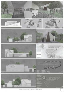 Memorial of Jan Palach in Všetaty - competition results - 1. price - foto: MCA atelier s.r.o. 