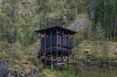 Muzeum hornictví Allmannajuvet v norském Sauda od Petera Zumthora - foto: © Per Berntsen / www.perberntsen.com