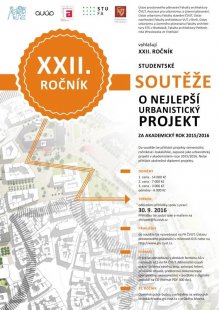 Výsledky XXII. ročníku soutěže o nejlepší urbanistický projekt