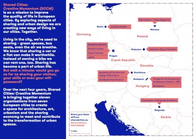 Shared Cities: Creative Momentum - zahájení kulturního projektu