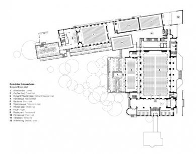 Rozšíření kongresového sálu v Lipsku od HPP - foto: HPP Architekten
