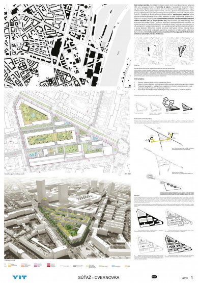 Cvernovka - výsledky mezinárodní architektonicko-urbanistické soutěže - 3. místo - foto: GutGut