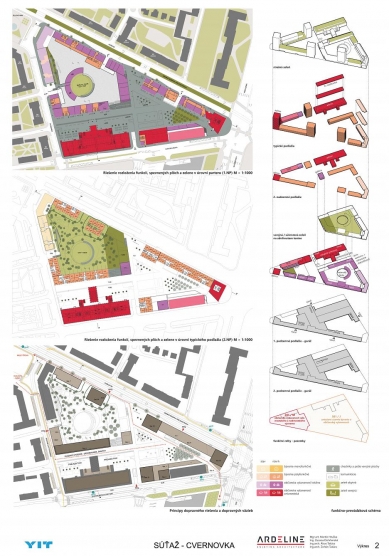 Cvernovka - výsledky mezinárodní architektonicko-urbanistické soutěže - Návrh č. 8 - foto: Ardeline