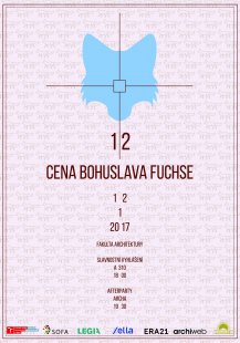 XII. Cena Bohuslava Fuchse - pozvánka na vyhlášení