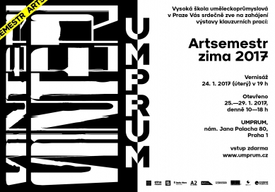 ARTSEMESTR zima 2017 - pozvánka na výstavu