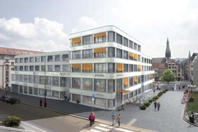 Palác Zdar se začne v centru Ústí stavět na přelomu roku - foto: Jan Jehlík Architektonická Kancelář