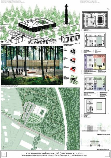 Nové administrativní centrum Lesů ČR - výsledky soutěže - Mimořádná odměna - foto: Anne-Sereine Tremblay, Bartosz Michal Haladus 