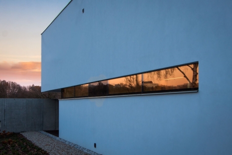 Celoskleněná okna SKYWALL na rodinném domě v Ostravě - foto: Martin Krba