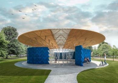 Autorem letního pavilonu Serpentine Gallery 2017 bude Francis Kéré - foto: © Kéré Architecture