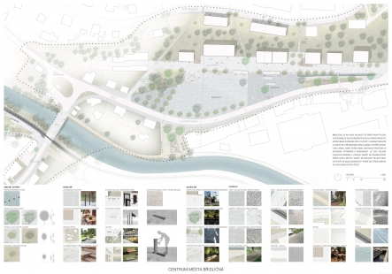 Center of Břidličná - competition results - 1. price - foto: Ing. arch. Jan Skoumal, Ing. arch. Adam Zezula,  Ing. arch. Kamil Zezula 