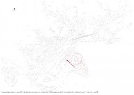 Ještěd in the Cage 17 - Awarded Studios and Projects - Jakub Kopecký: New Urban District in Náchod
