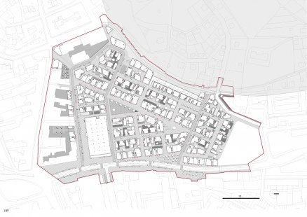 Ještěd in the Cage 17 - Awarded Studios and Projects - Jakub Kopecký: New Urban District in Náchod