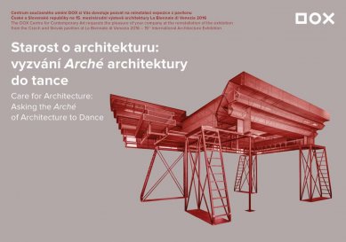 Starost o architekturu - reinstalaci expozice v DOXu 