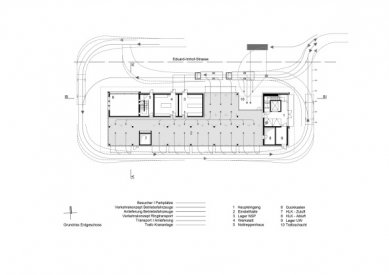 Rozvodna v Oerlikon od illiz architektur - Půdorys přízemí - foto: illiz architektur