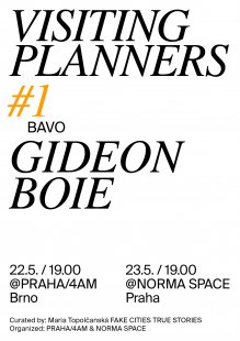 Visiting Planners #1 : Gideon Boie / BAVO