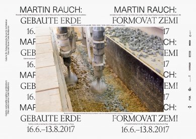 Martin Rauch : Formovat zemi / Refined Earth - pozvánka na vernisáž