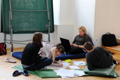 Živé náměstí - výsledky první části workshopu v Neratovicích - foto: Kristýna Dvořáková