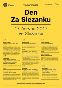 Den Za Slezanku - přednášky, workshopy pro děti a setkání