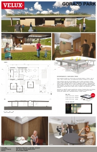 13. ročník studentské soutěže Život pod střechou zná své vítěze - 2. místo: Markéta Hrůzová, SŠ stavební Třebíč, Vedoucí projektu: Ing. arch. Pavlína Drbálková