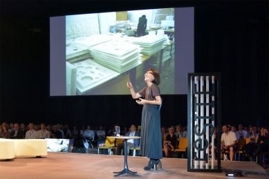 Message from Kazuyo Sejima's lecture at the reSITE 2017 conference - foto: Petr Šmídek