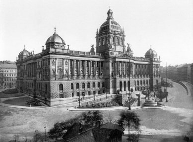 Tři letošní výročí české architektury 19. století  - Národní muzeum, Nové Město, Praha, 1885-91