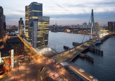 Rekonstrukce mrakodrapu KPN v Rotterdamu