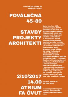 Poválečná 45-89 : Stavby, projekty, architekti