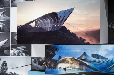 Fotografie z výstavy Zaha Hadid Architects: Unbuilt v GJF - foto: Jiří Straka | eabiennial.cz