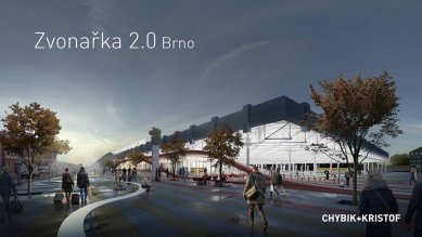 Autobusové nádraží v Brně na Zvonařce podstoupí modernizaci - foto: Chybik+Kristof Architects & Urban Designers