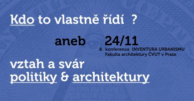 Inventura urbanismu 2017 - pozvánka na 8. ročník konference
