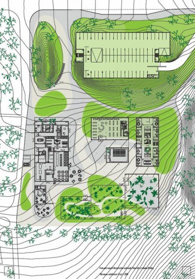 Entrance area of the Botanical Garden of the Capital City of Prague - competition results - Reward - foto: RKAW
