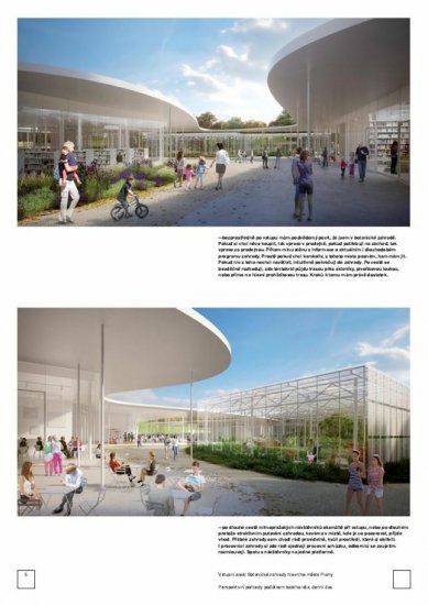 Entrance area of the Botanical Garden of the Capital City of Prague - competition results - Reward - foto: RKAW