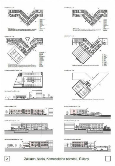 Elementary School Komenského Square in Říčany - competition results - Reward - foto: Ing. Jaroslav Havelka, Ing. arch. Tomáš Havelka 