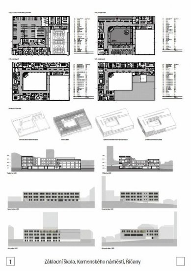 Elementary School Komenského Square in Říčany - competition results - 3rd prize - foto: Atelier Ondřej Císler