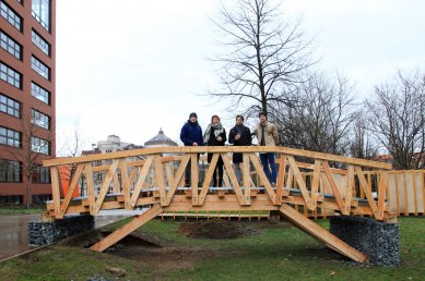 Na jaře se v Krkonoších objeví 5 nových lávek od studentů FA ČVUT