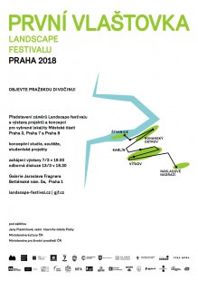 První vlaštovka Landscape Festivalu Praha 2018