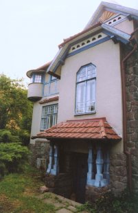 Moravská galerie v Brně připravuje rekonstrukci Jurkovičovy vily - Boční vchod - foto: archiv Moravské galerie v Brně