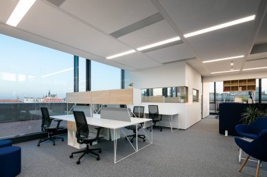 The company TOP OFFICE equipped the new offices of the auditing firm KRESTON A&CE Group in Brno