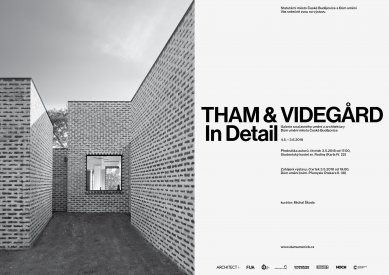 Tham & Videgård Arkitekter – in Detail - pozvánka na přednášku a vernisáž v ČB