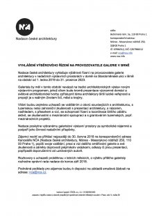 NČA vyhlašuje výběrové řízení na provozovatele GAB