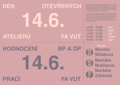 Den otevřených ateliérů 2018 na FA VUT