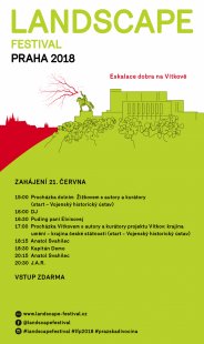 Landscape festival Praha 2018 - Eskalace dobra na Vítkově
