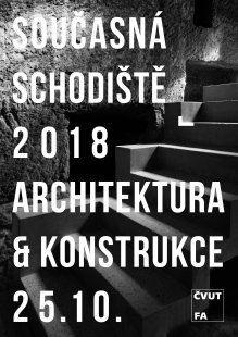 Současná schodiště 2018 - architektura a konstrukce