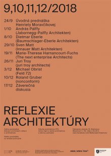 Reflection on Architecture 2018 - Lecture Series at STU BA