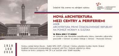 Nová architektura mezi centry a periferiemi - zahájení výstavy