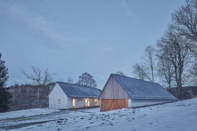 Katalogový dům v GAB - 1. prezentace - Dům se stodolou na Vysočině - foto: ing.arch.Pavel Machar, ing.arch.Radek Teichman, spolupráce ing.Štěpán Svačina