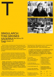 Singularch: Toni Gironès Saderra at TAB